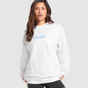 Lifting Baddie Graphic Sweatshirt