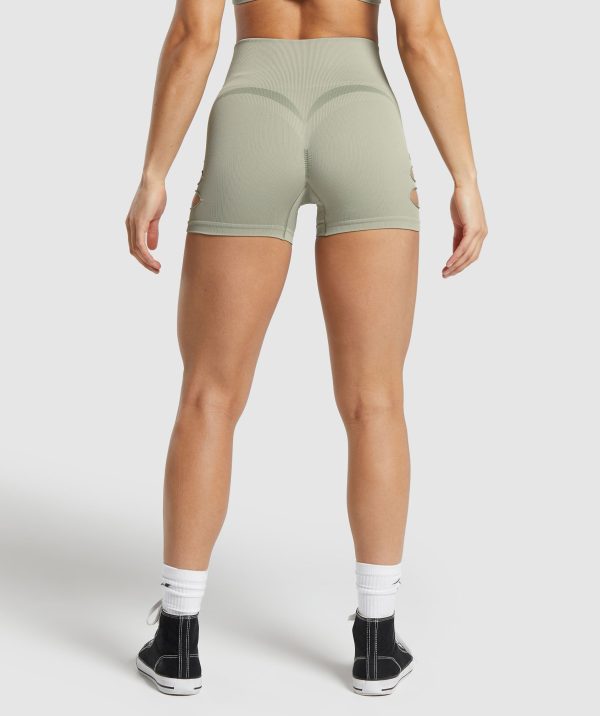 Gains Seamless Ripped Shorts - Image 3