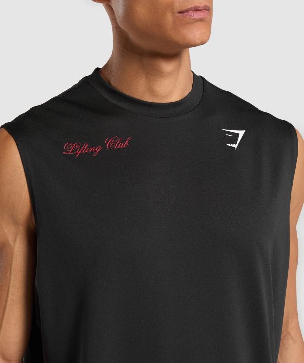 Script Graphic Cut Off Tank - Image 6