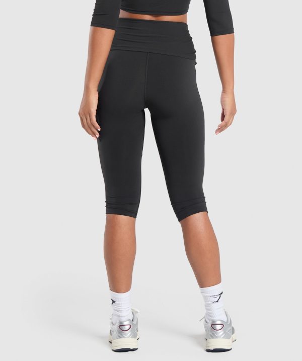 Ruched Capri Leggings - Image 2