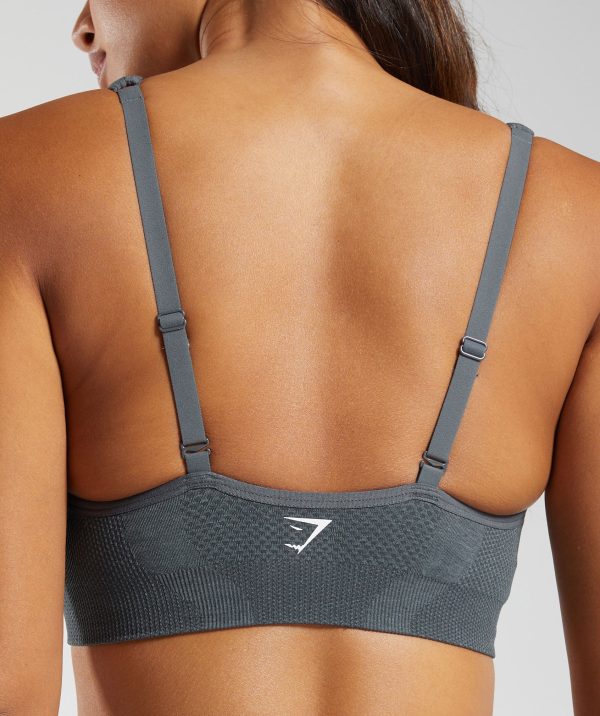 Vital Seamless V Neck Sports Bra - Image 6