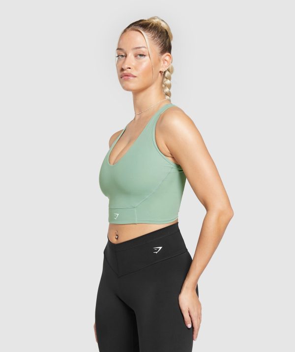 Crop Mesh Tank - Image 3