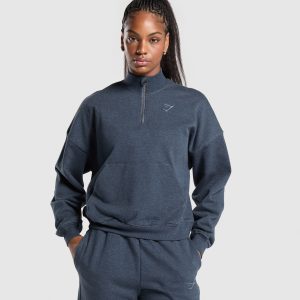 Rest Day Sweats 1/2 Zip Pullover
