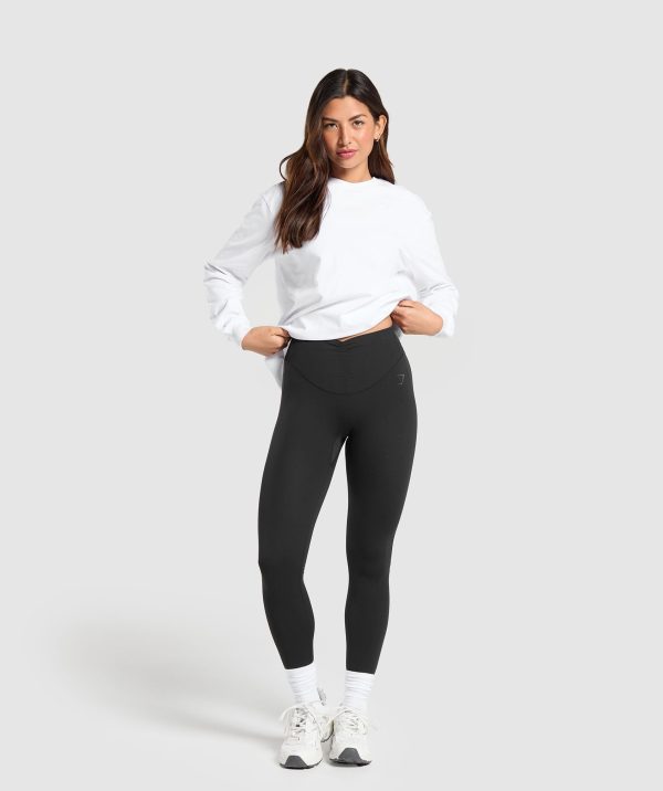 Cotton Oversized Long Sleeve Top - Image 4