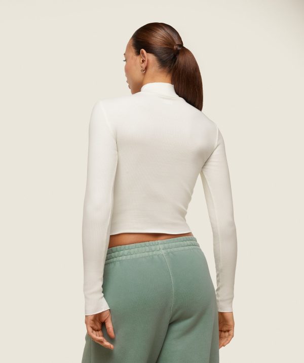 everywear Long Sleeve Ribbed Turtle Neck - Image 3