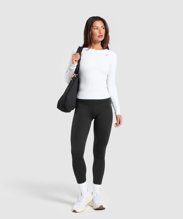 Everyday Open Back Long Sleeve Top - Image 4
