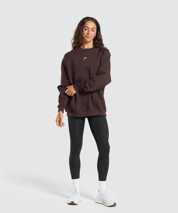 Training Oversized Fleece Sweatshirt - Image 4
