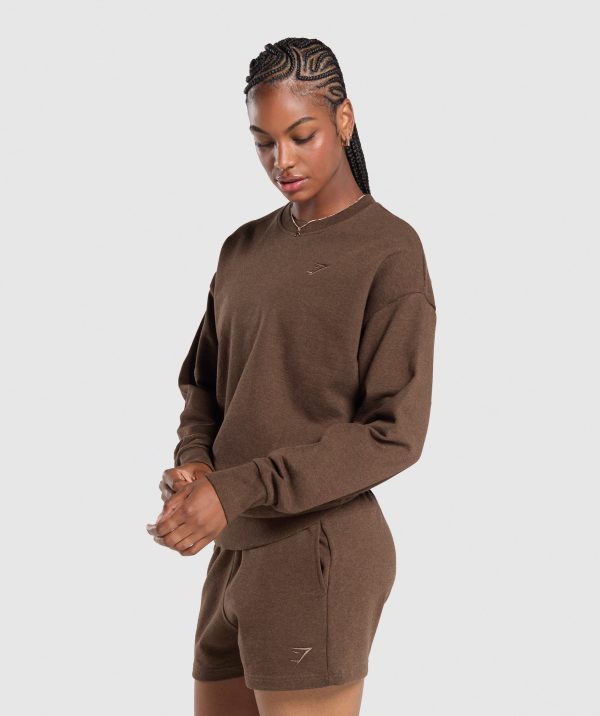 Rest Day Sweats Oversized Crew - Image 3