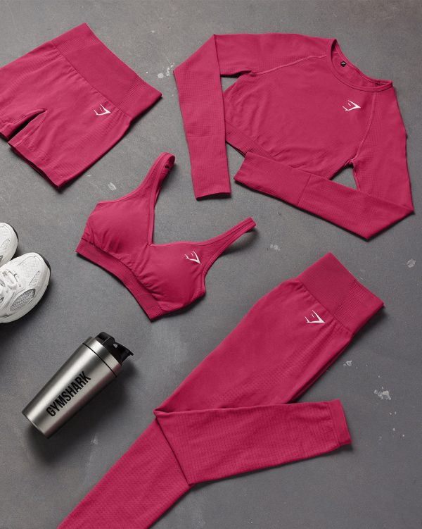 Vital Seamless 2.0 V Neck Sports Bra - Image 2