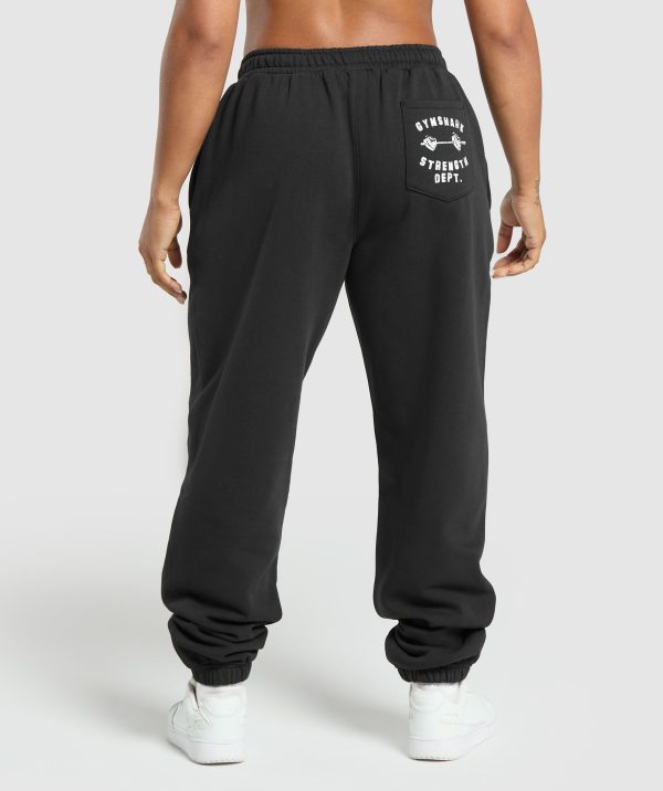 Barbell Hearts Oversized Jogger - Image 2