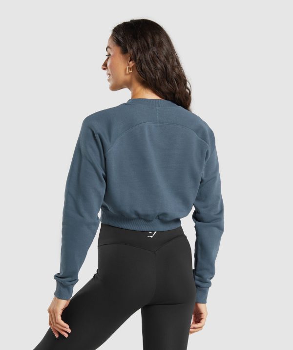 Training Fleece Cropped Sweatshirt - Image 2