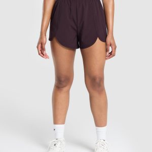 Scallop Hem Shaped Shorts