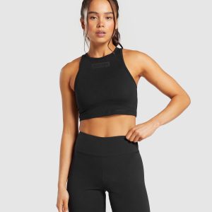 Block Crop Tank