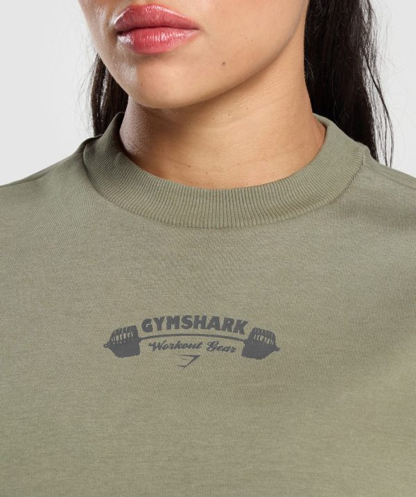 Workout Gear Oversized Sweatshirt - Image 7