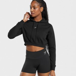 Training Fleece Cropped Hoodie