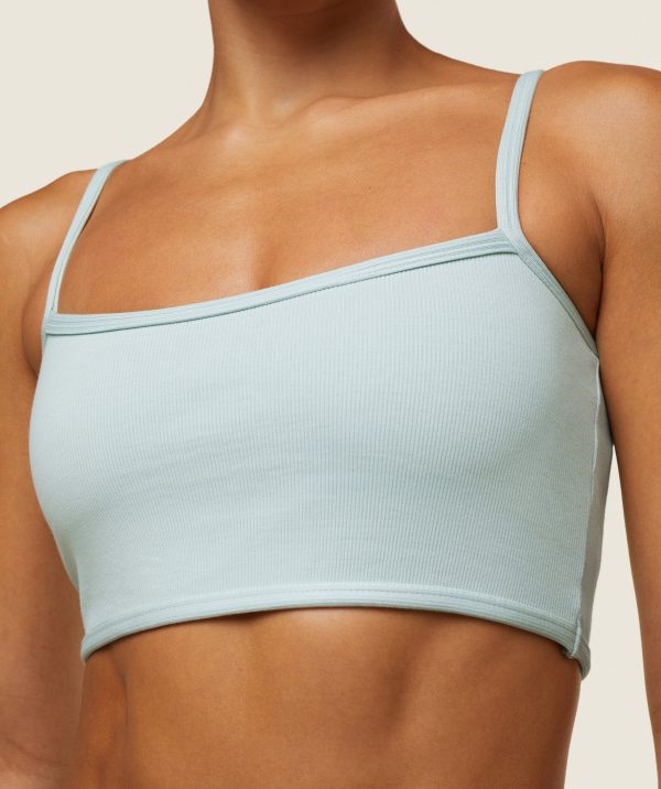 everywear Ribbed Bandeau Bra - Image 6