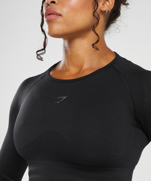 Flex Sports Long Sleeve Crop Top - Image 6