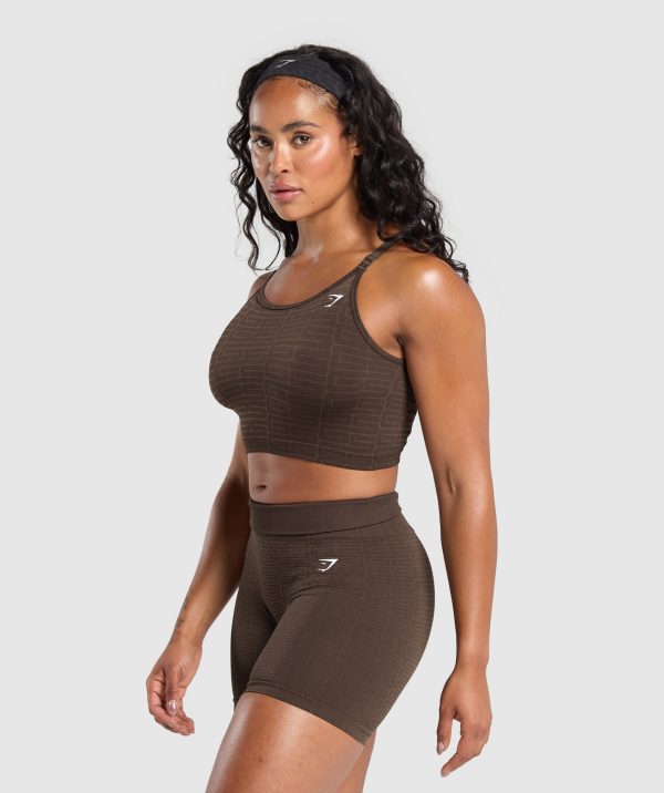 Adapt Monogram Seamless Midi Tank - Image 3