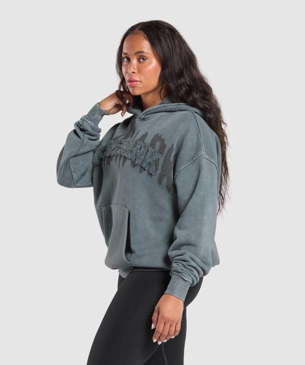 Grunge Oversized Hoodie - Image 3