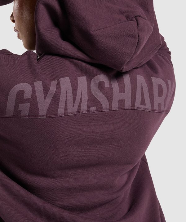Power Oversized Zip Hoodie - Image 5