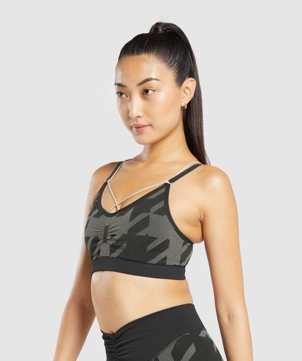 Apex Limit Seamless Ruched Sports Bra - Image 3