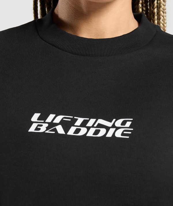 Lifting Baddie Graphic Sweatshirt - Image 5