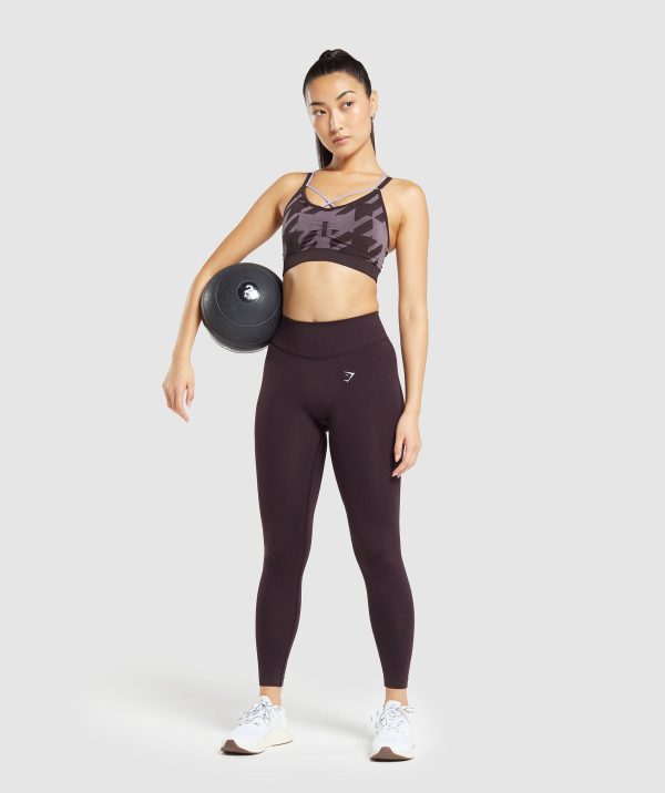 Apex Limit Seamless Ruched Sports Bra - Image 4