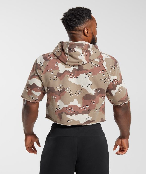 Legacy Short Sleeve Crop Hoodie - Image 2