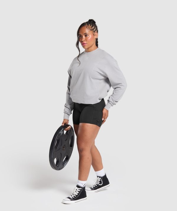 Power Oversized Long Sleeve Top - Image 7
